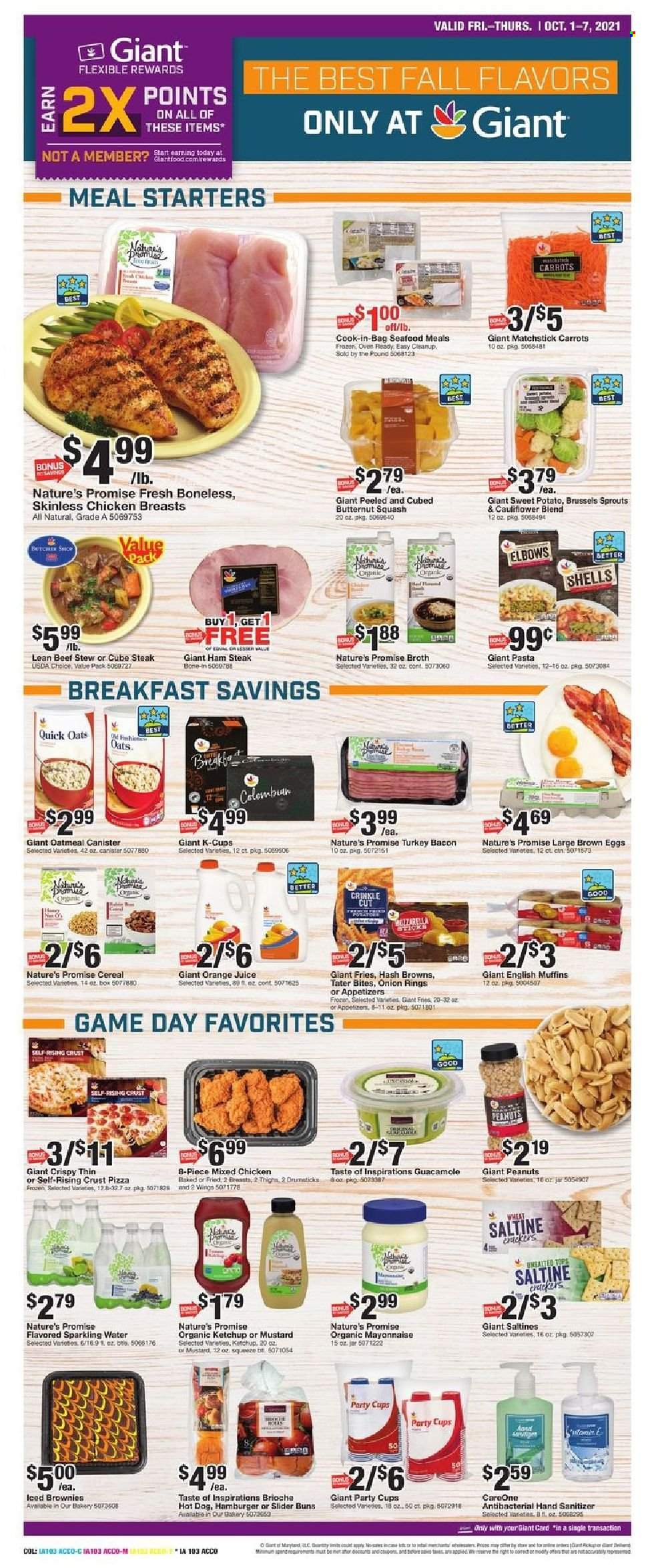 Giant Food ad - 10/01/2021 - 10/07/2021. Page 8