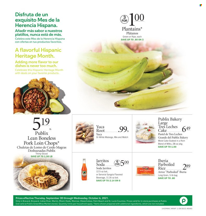 Publix ad - 09/30/2021 - 10/06/2021. Page 1