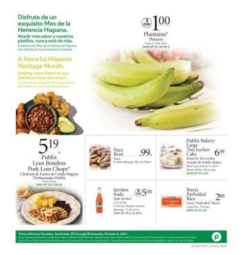 Publix Flyer - 09/30/2021 - 10/06/2021.
