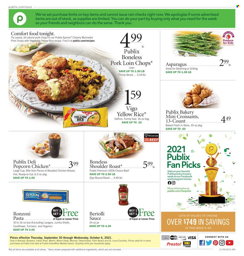 Publix ad - 09/30/2021 - 10/06/2021. Page 2