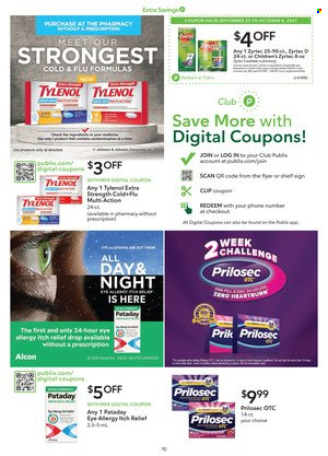 Publix ad - 09/25/2021 - 10/08/2021. Page 10