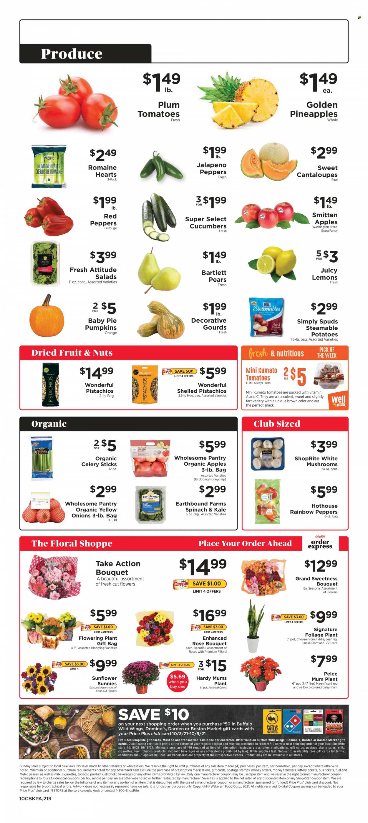 ShopRite ad - 10/03/2021 - 10/09/2021. Page 12