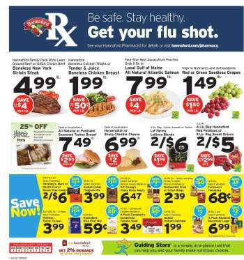 Hannaford Flyer - 10/03/2021 - 10/09/2021.