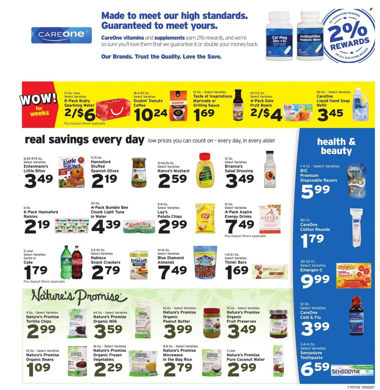 Hannaford ad - 10/03/2021 - 10/09/2021. Page 7