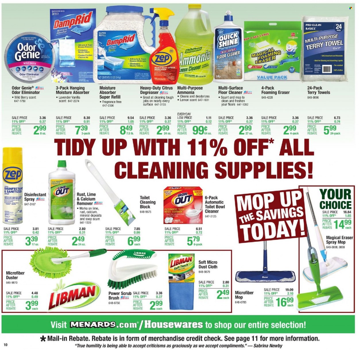 Menards ad - 09/30/2021 - 10/09/2021. Page 15