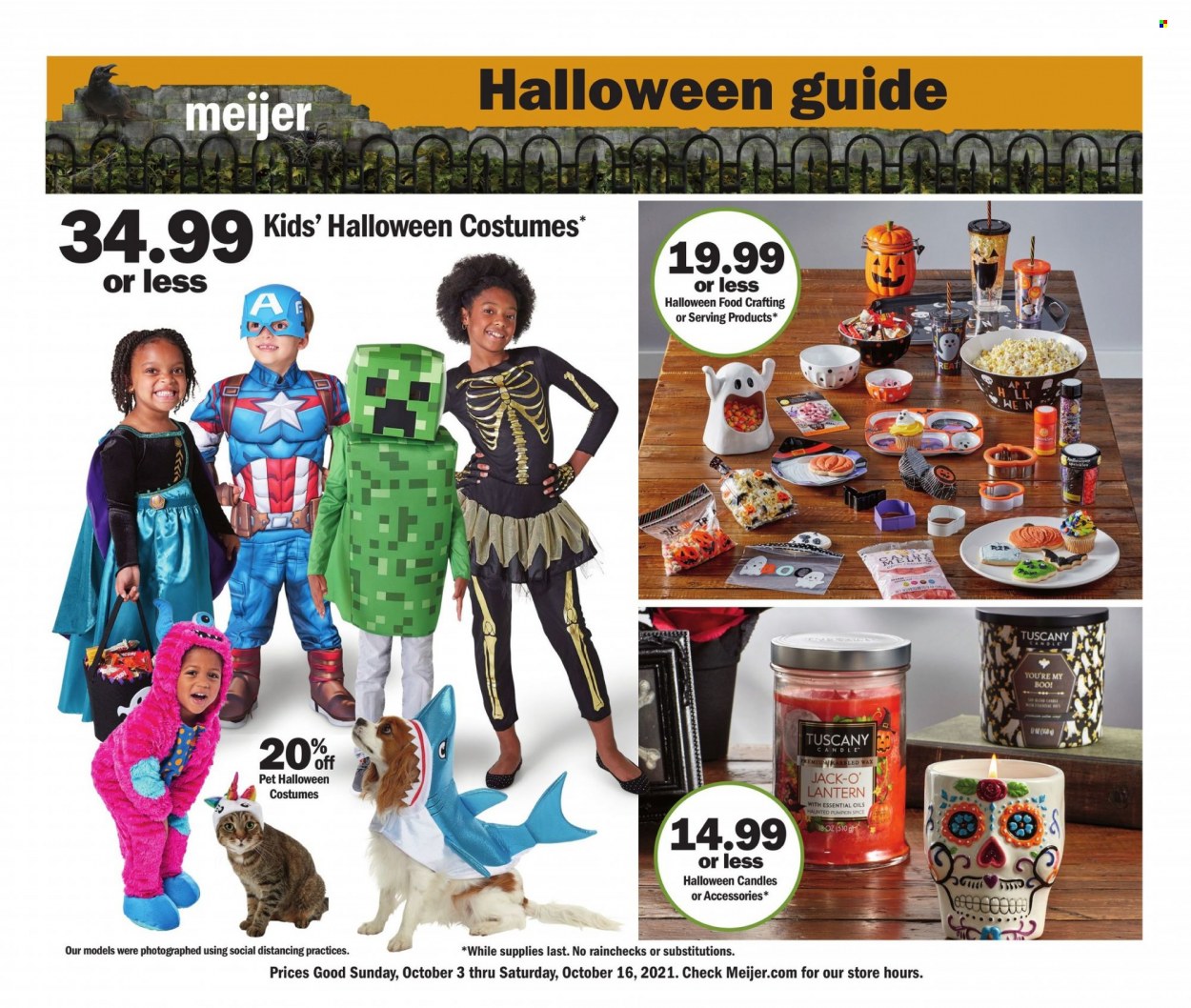 Meijer ad - 09/30/2021 - 10/16/2021. Page 1