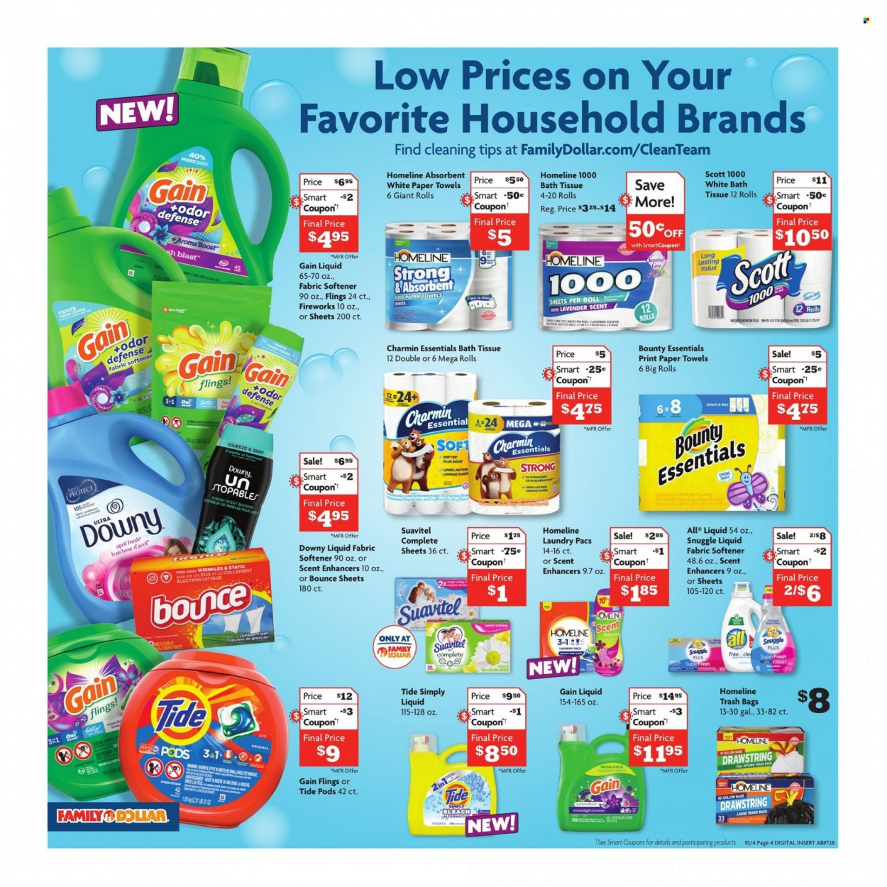 Family Dollar ad - 10/04/2021 - 10/09/2021. Page 4