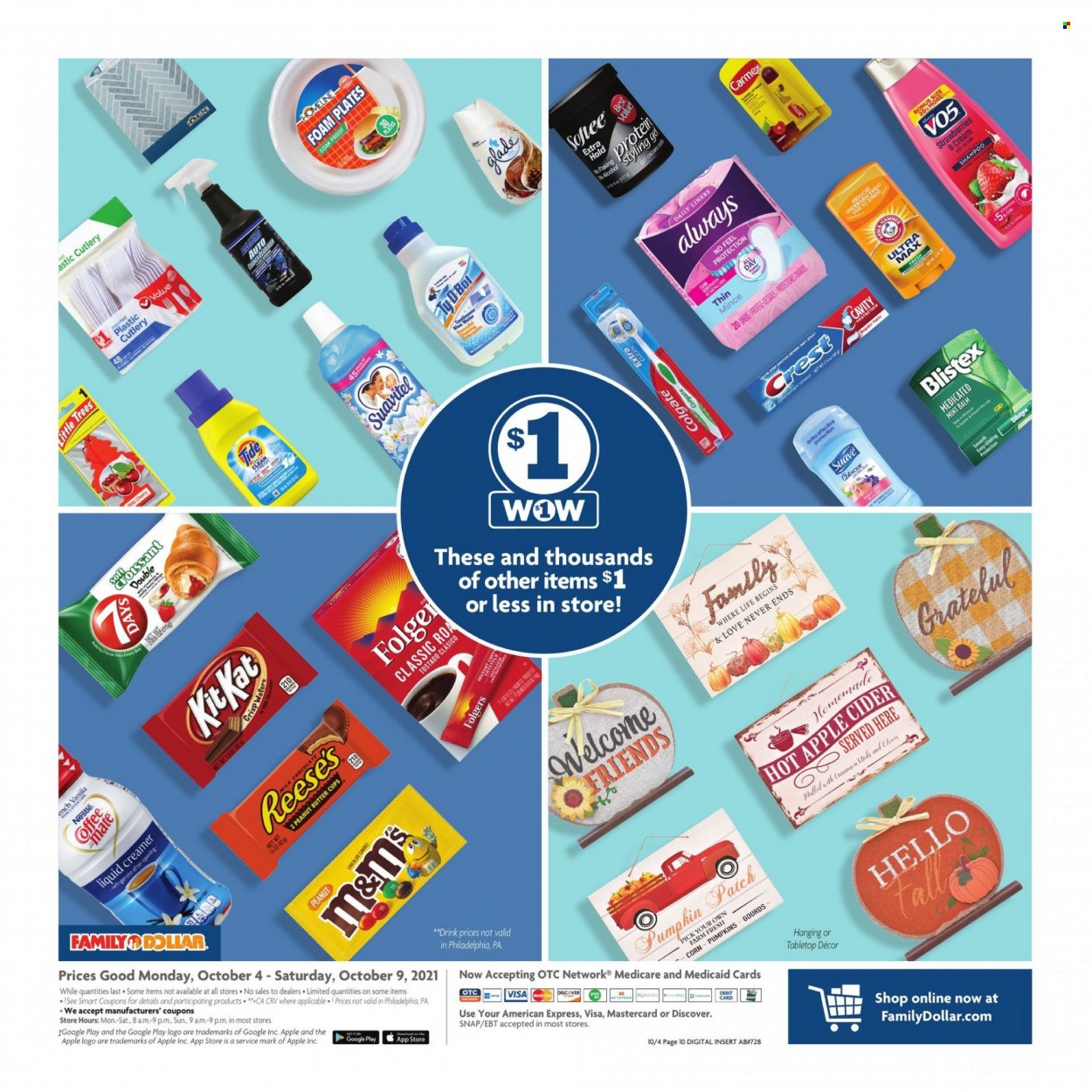 Family Dollar ad - 10/04/2021 - 10/09/2021. Page 10