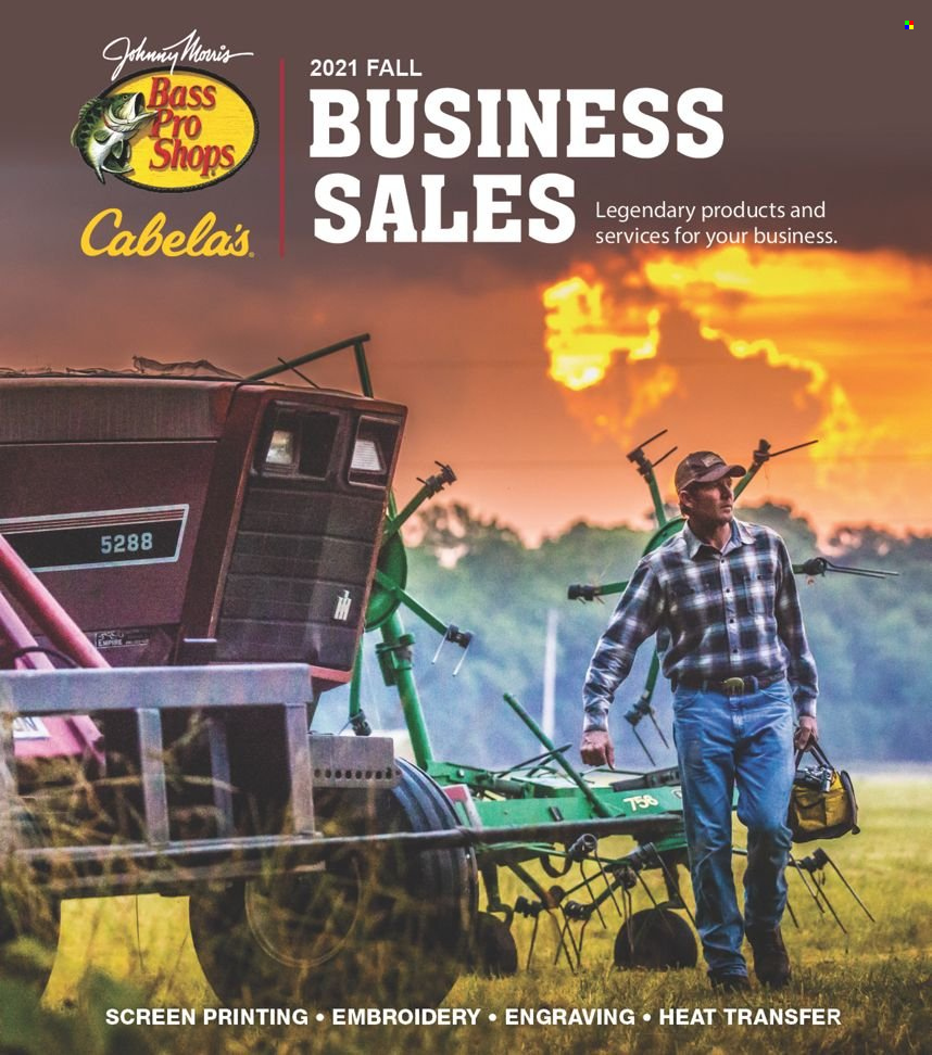 thumbnail - Cabela's Flyer - Sales products - Bass Pro. Page 1.