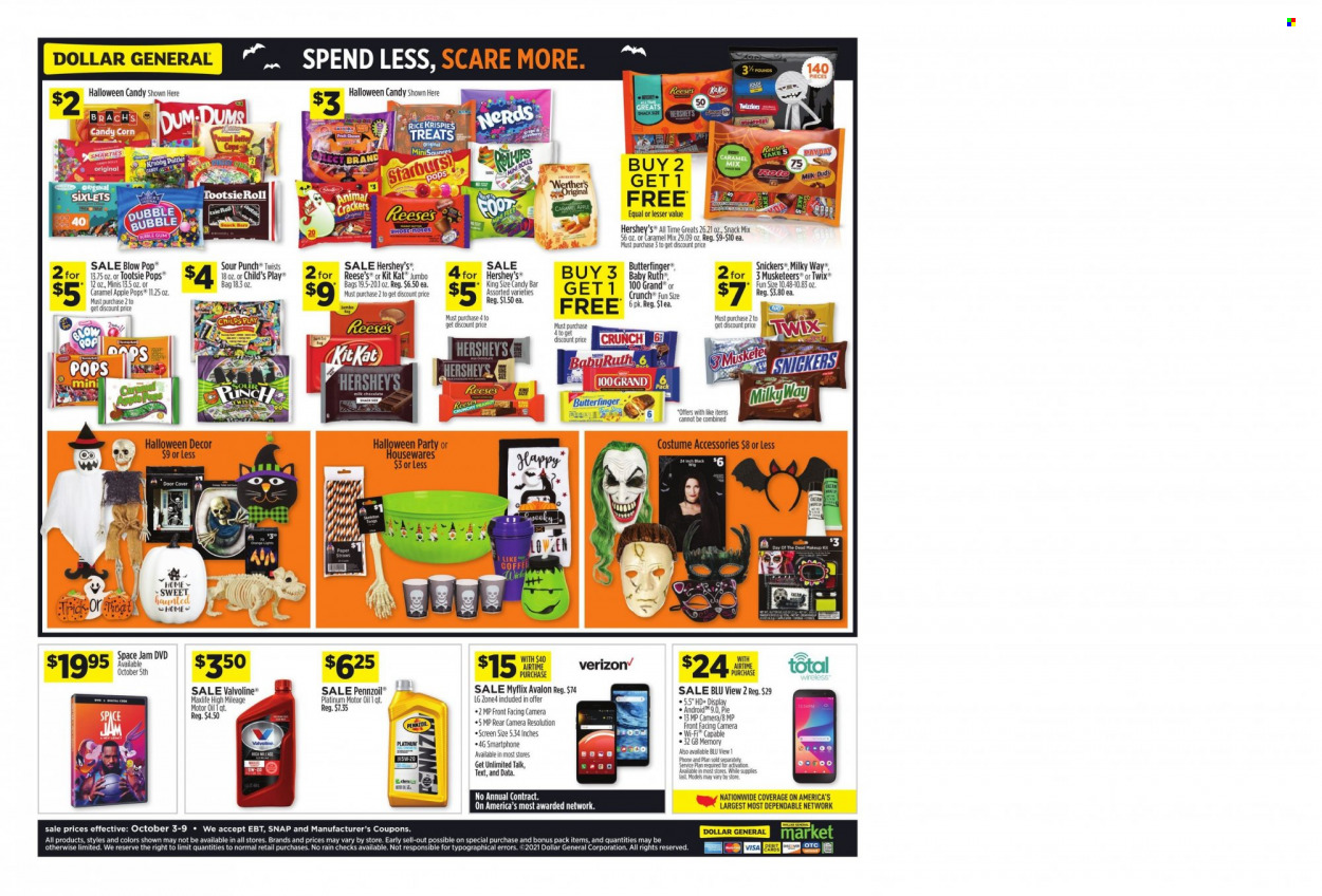 Dollar General ad - 10/03/2021 - 10/09/2021. Page 2