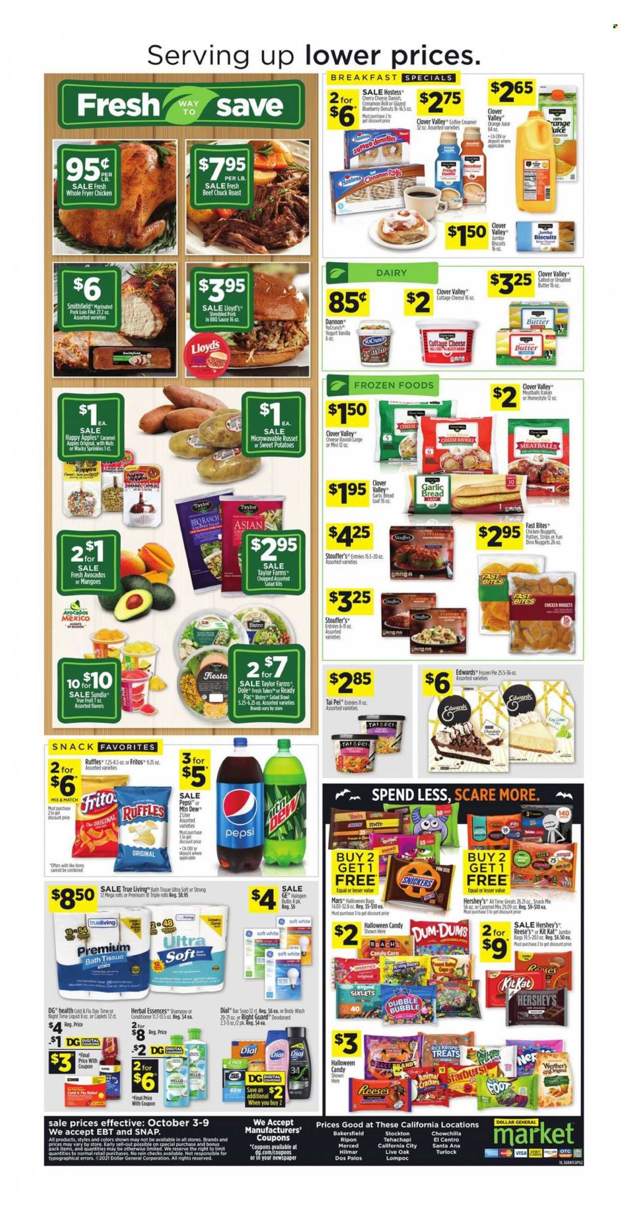 Dollar General ad - 10/03/2021 - 10/09/2021. Page 2