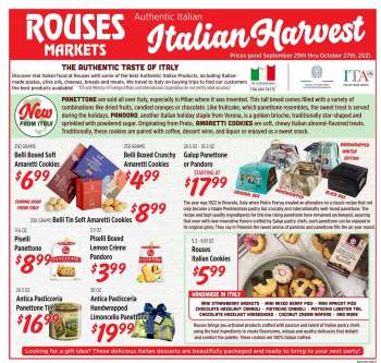 Rouses Markets Flyer - 09/29/2021 - 10/27/2021.