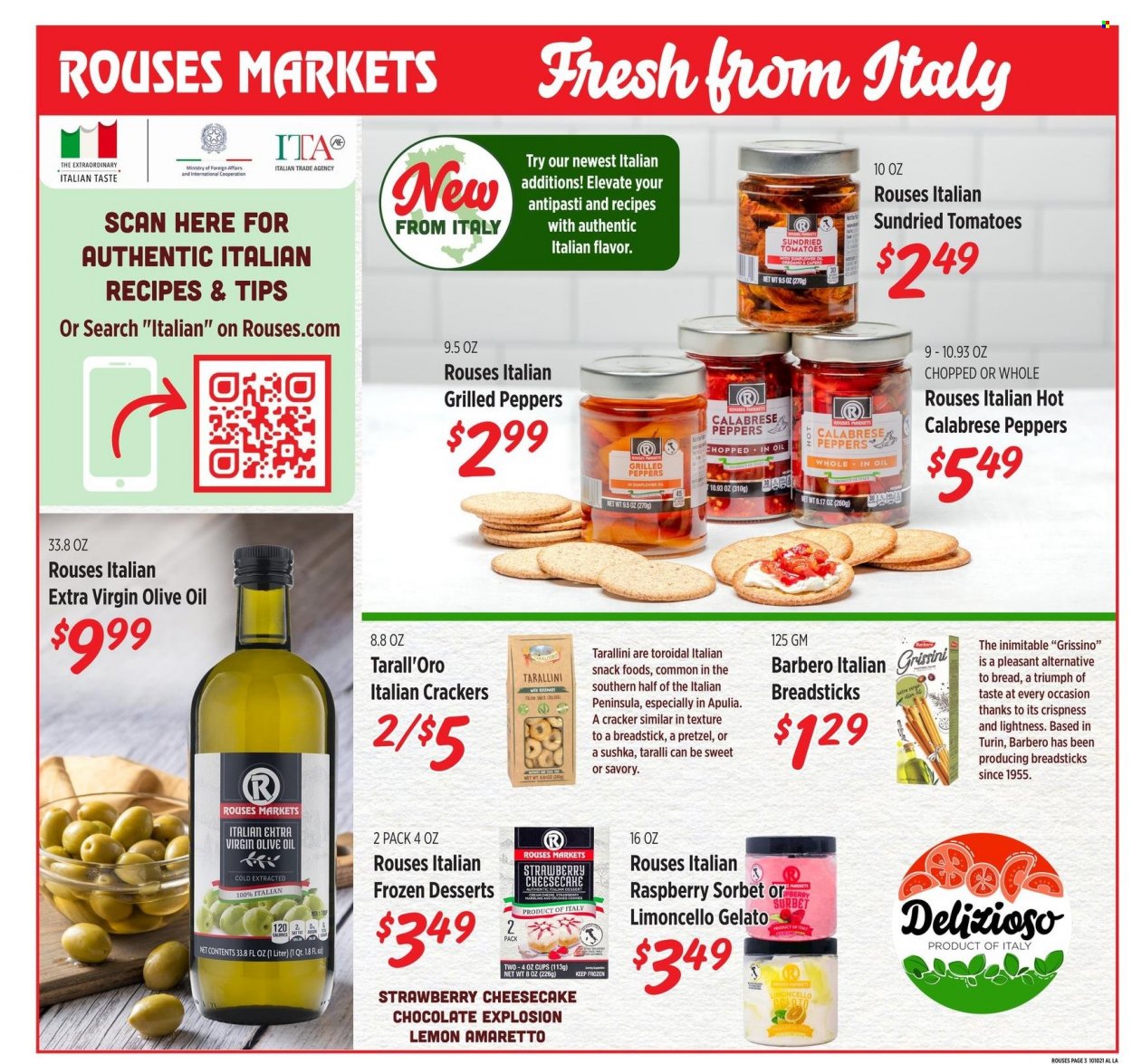 Rouses Markets ad - 09/29/2021 - 10/27/2021. Page 3