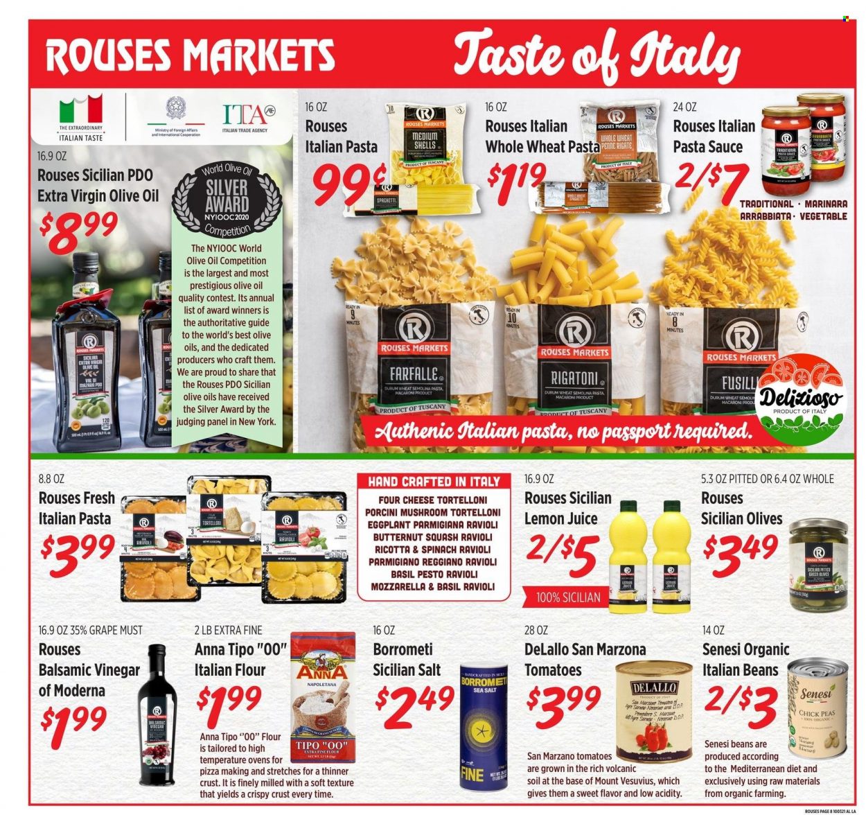 Rouses Markets ad - 09/29/2021 - 10/27/2021. Page 8