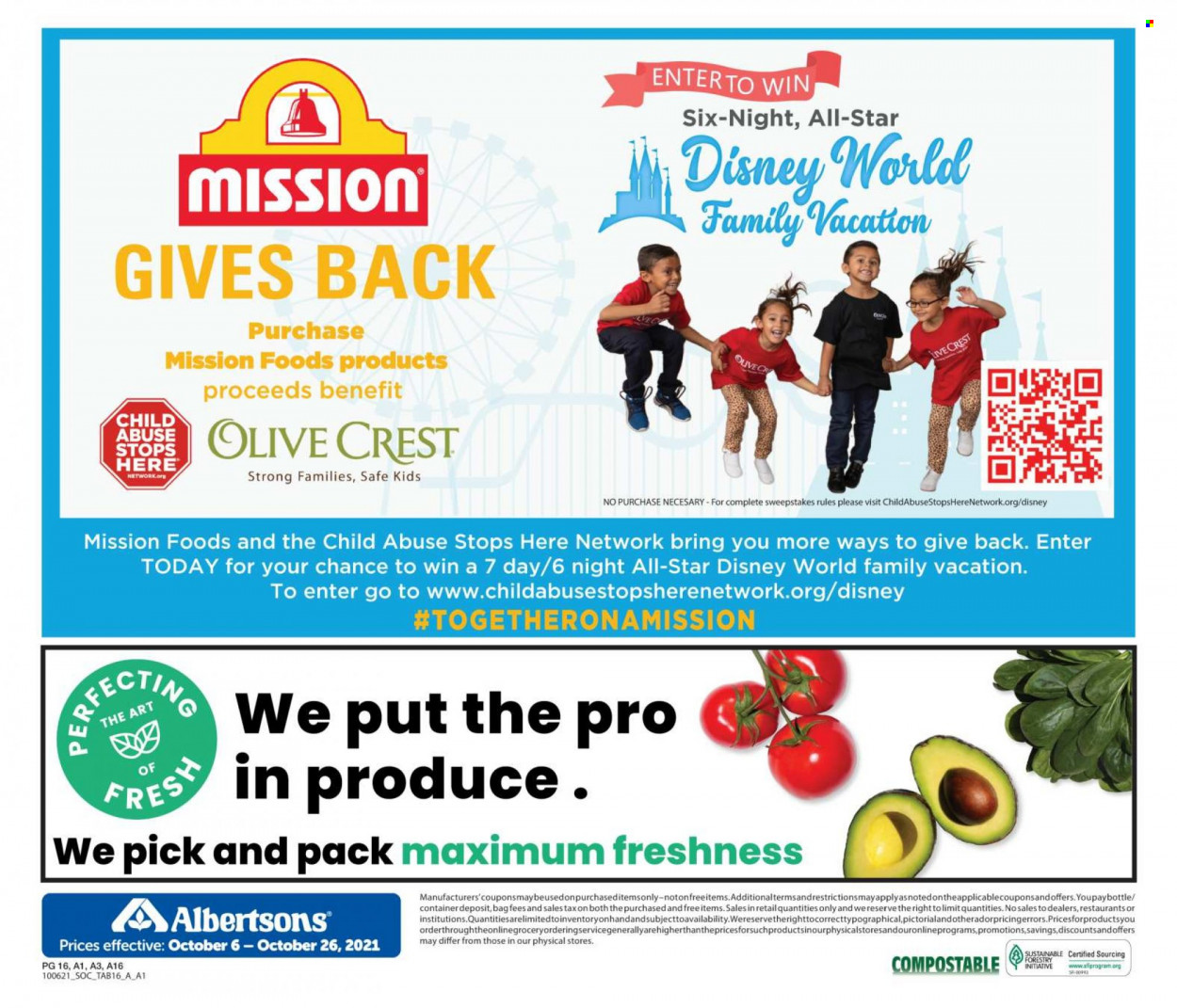 Albertsons ad - 10/06/2021 - 10/26/2021. Page 16