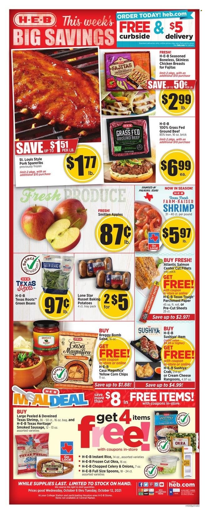 H-E-B ad - 10/06/2021 - 10/12/2021. Page 1