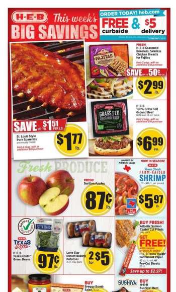 H-E-B Flyer - 10/06/2021 - 10/12/2021.