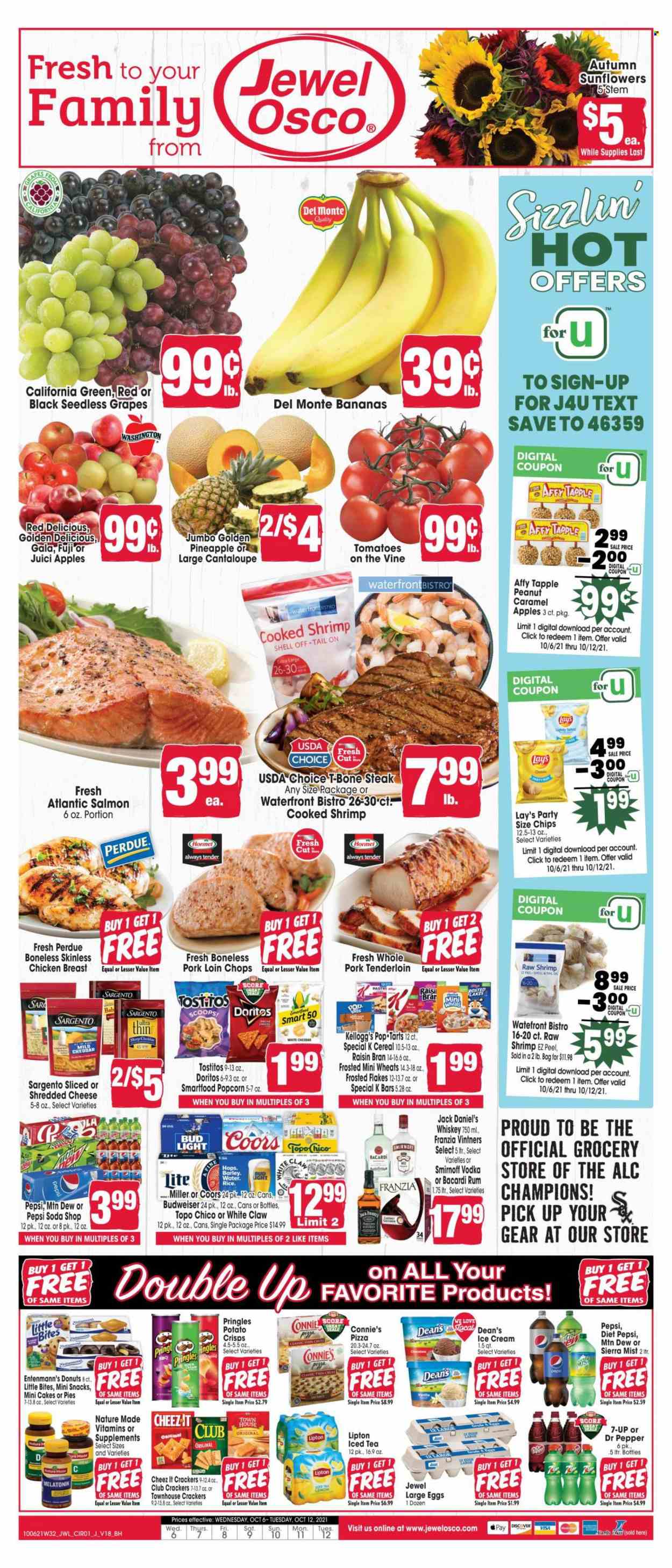Jewel Osco ad - 10/06/2021 - 10/12/2021. Page 1