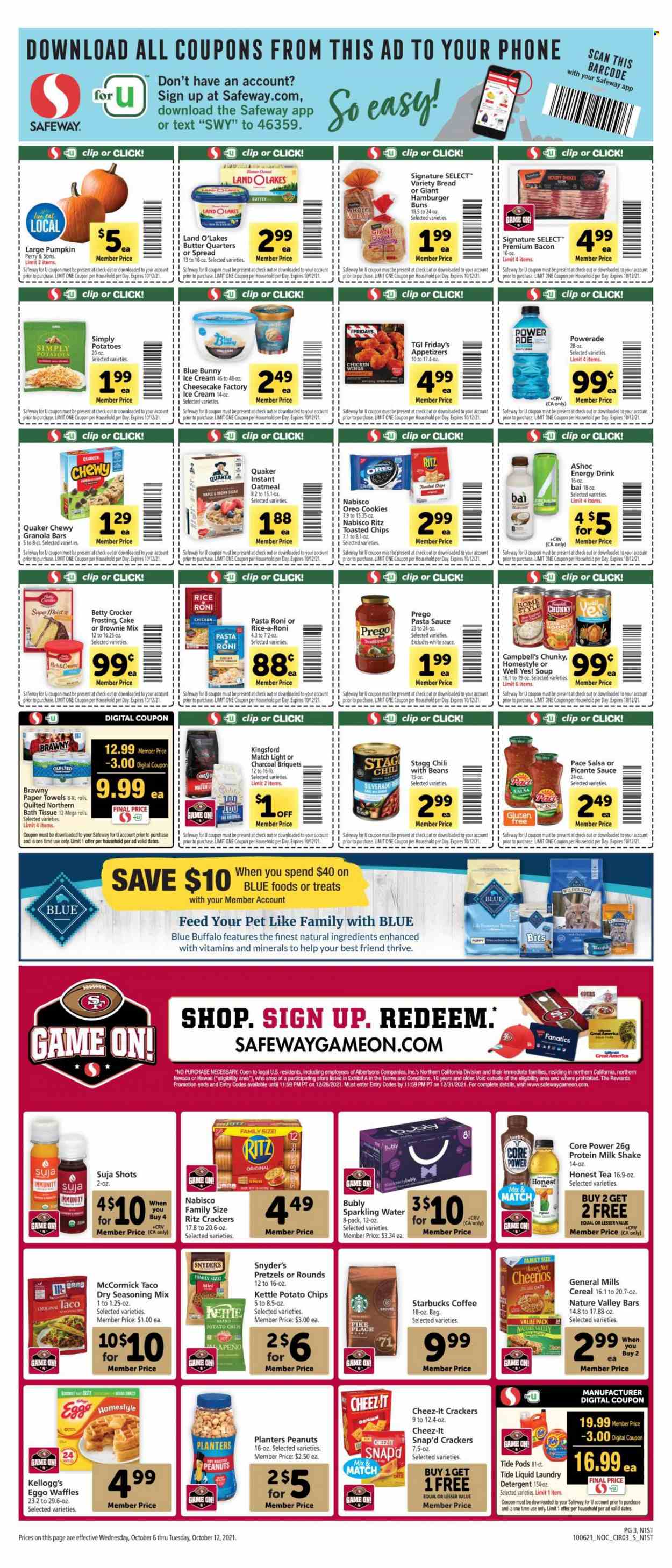 Safeway ad - 10/06/2021 - 10/12/2021. Page 3