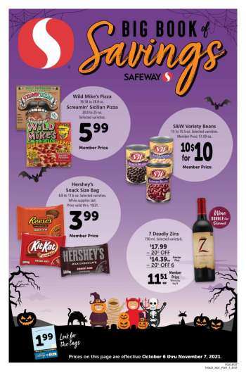 Safeway Flyer - 10/06/2021 - 11/07/2021.