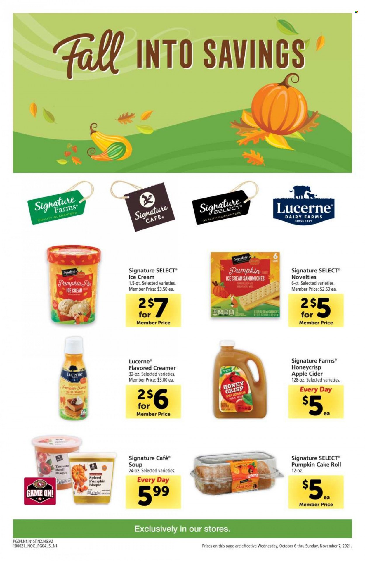 Safeway ad - 10/06/2021 - 11/07/2021. Page 4