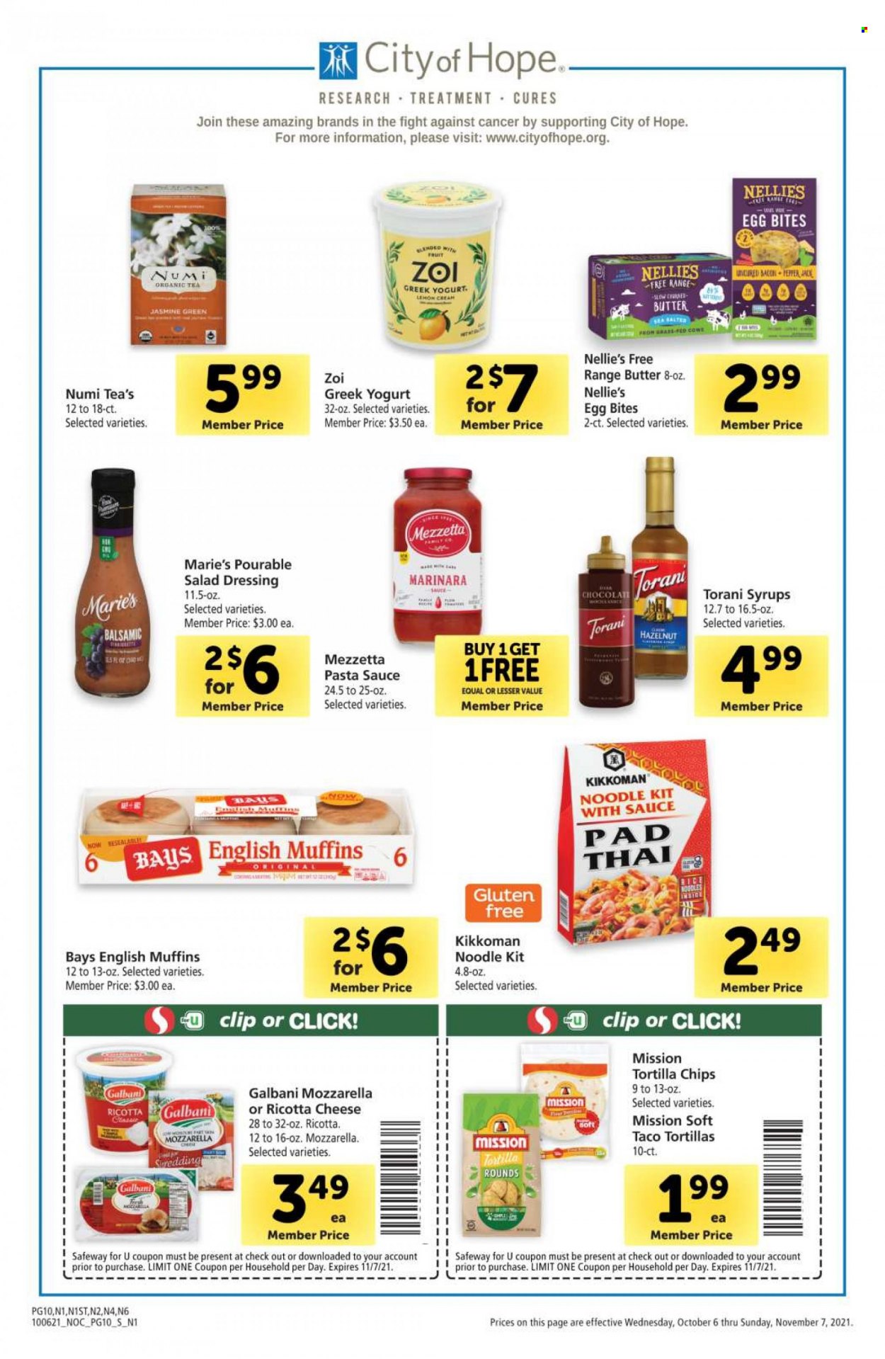 Safeway ad - 10/06/2021 - 11/07/2021. Page 10