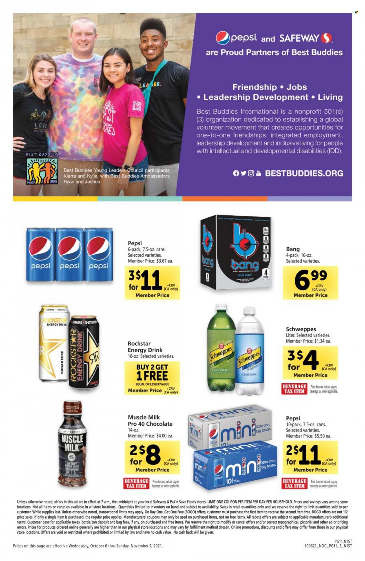 Safeway ad - 10/06/2021 - 11/07/2021. Page 11