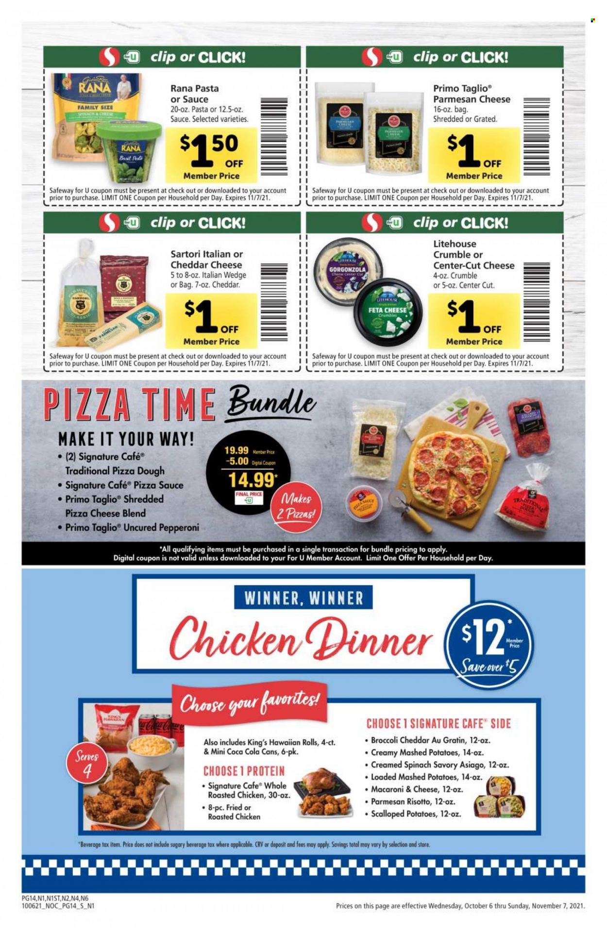 Safeway ad - 10/06/2021 - 11/07/2021. Page 14