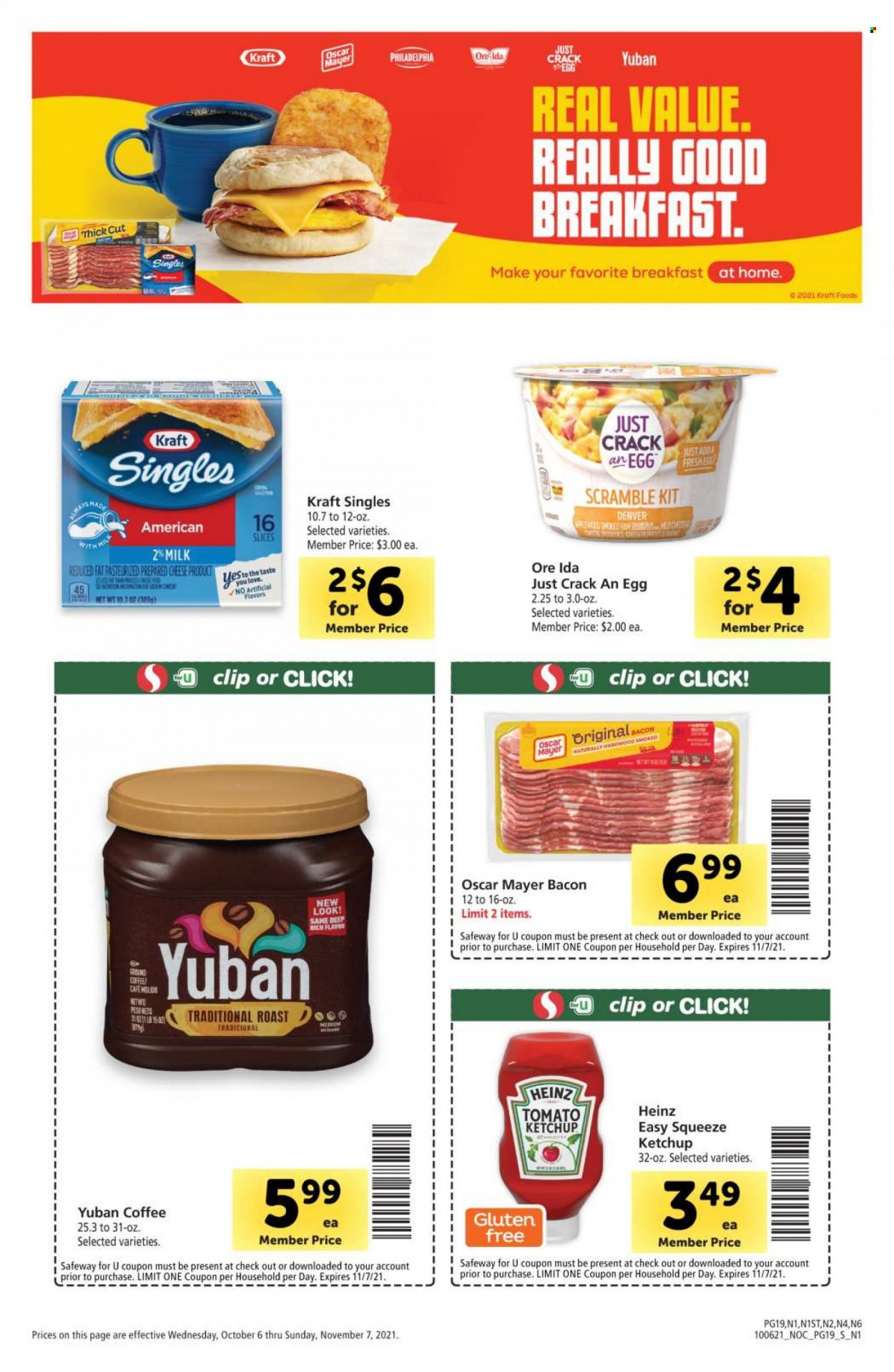 Safeway ad - 10/06/2021 - 11/07/2021. Page 19