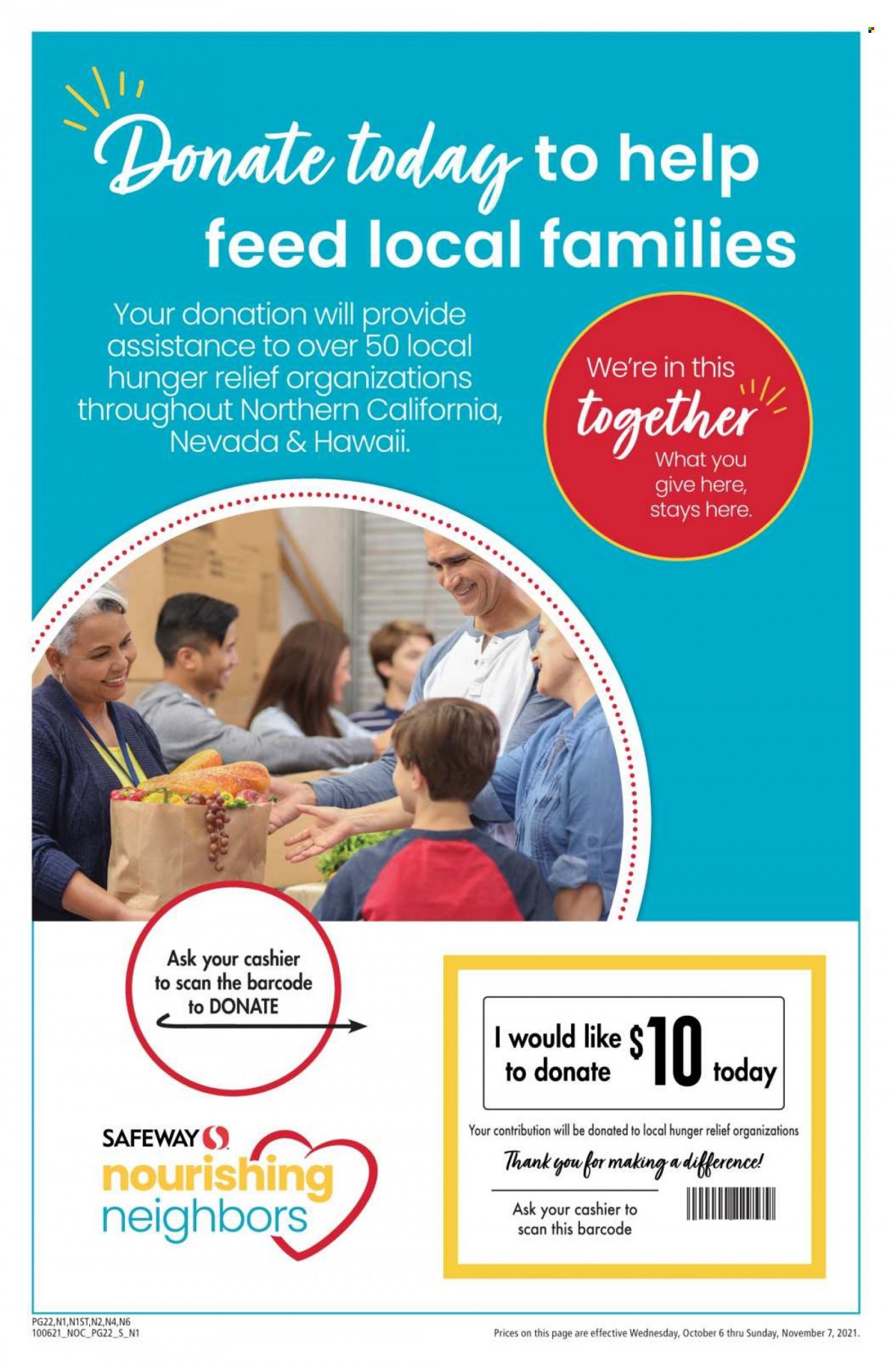 Safeway ad - 10/06/2021 - 11/07/2021. Page 22