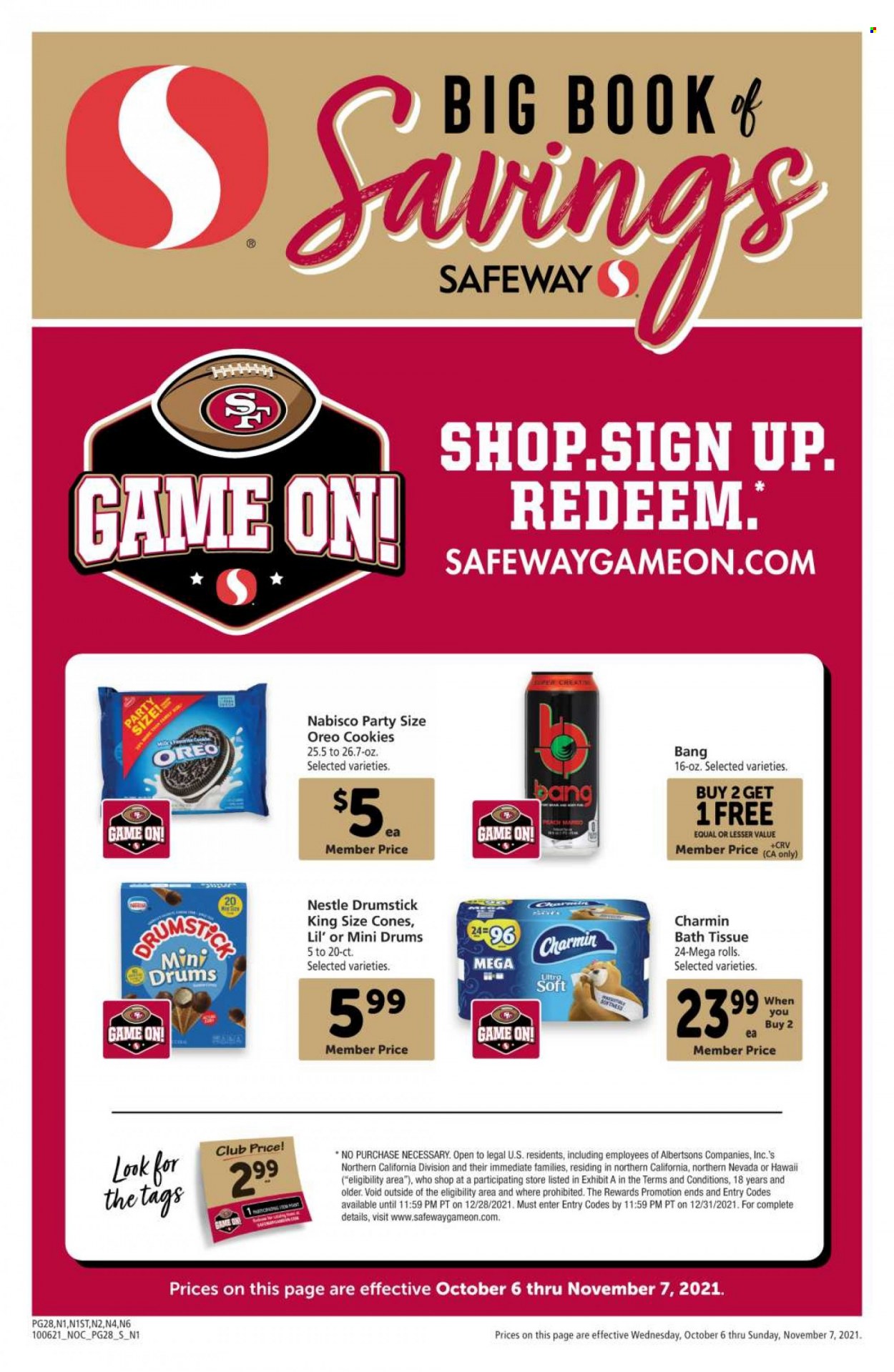 Safeway ad - 10/06/2021 - 11/07/2021. Page 28