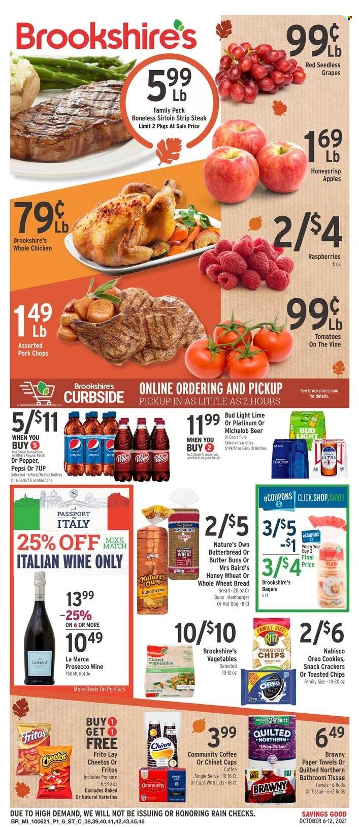 Brookshires ad - 10/06/2021 - 10/12/2021. Page 1