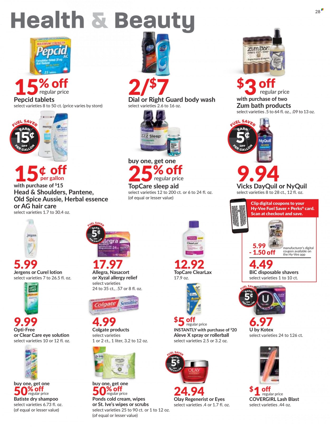Hy-Vee ad - 10/06/2021 - 10/12/2021. Page 28