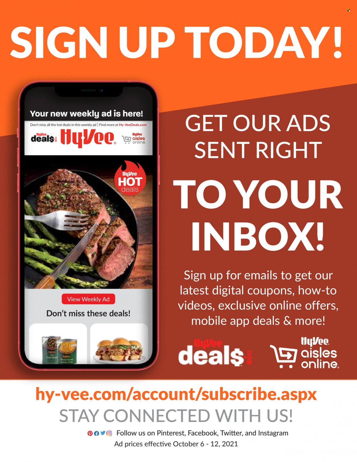 Hy-Vee ad - 10/06/2021 - 10/12/2021. Page 31