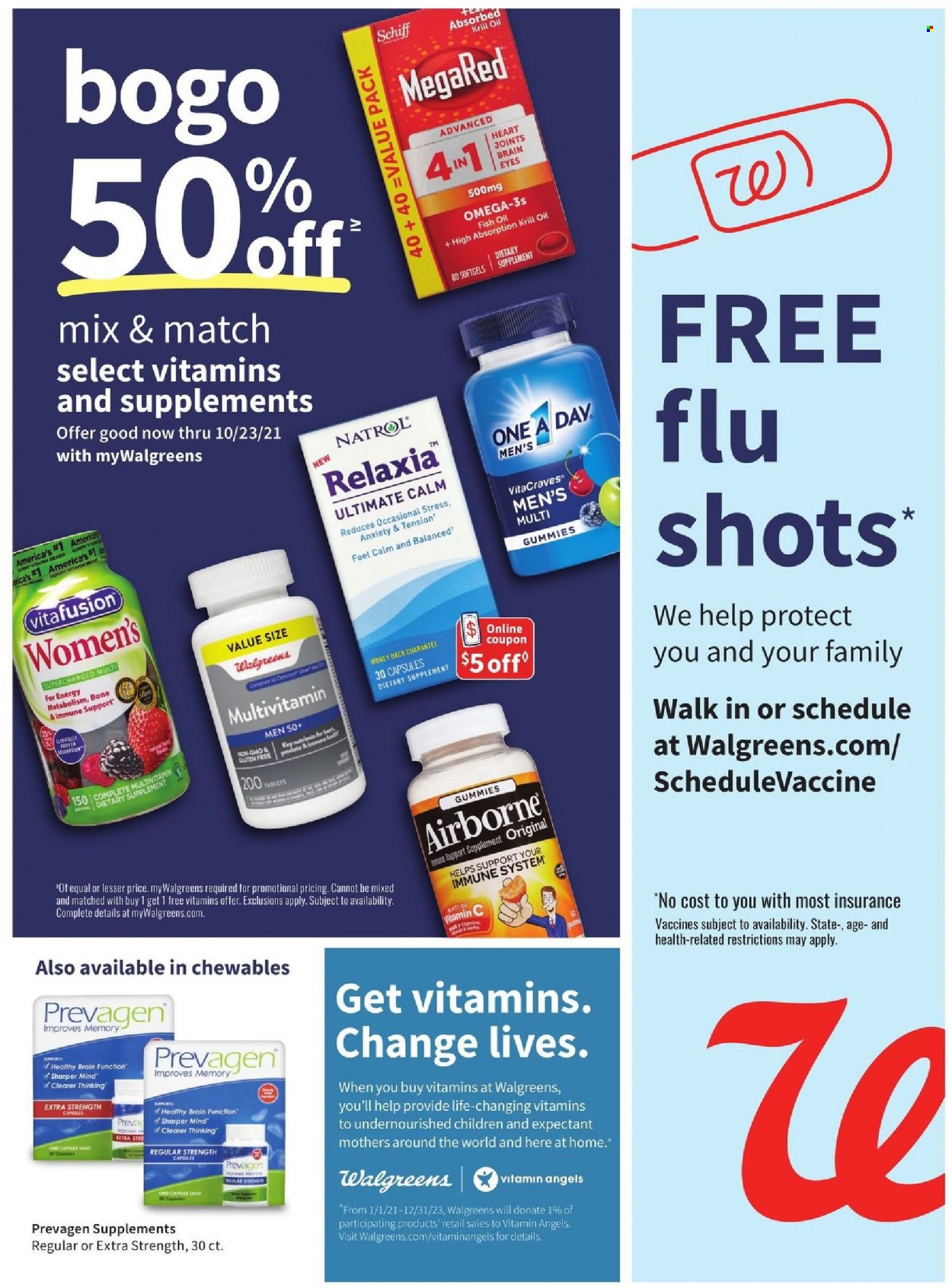 Walgreens ad - 10/10/2021 - 10/16/2021. Page 19