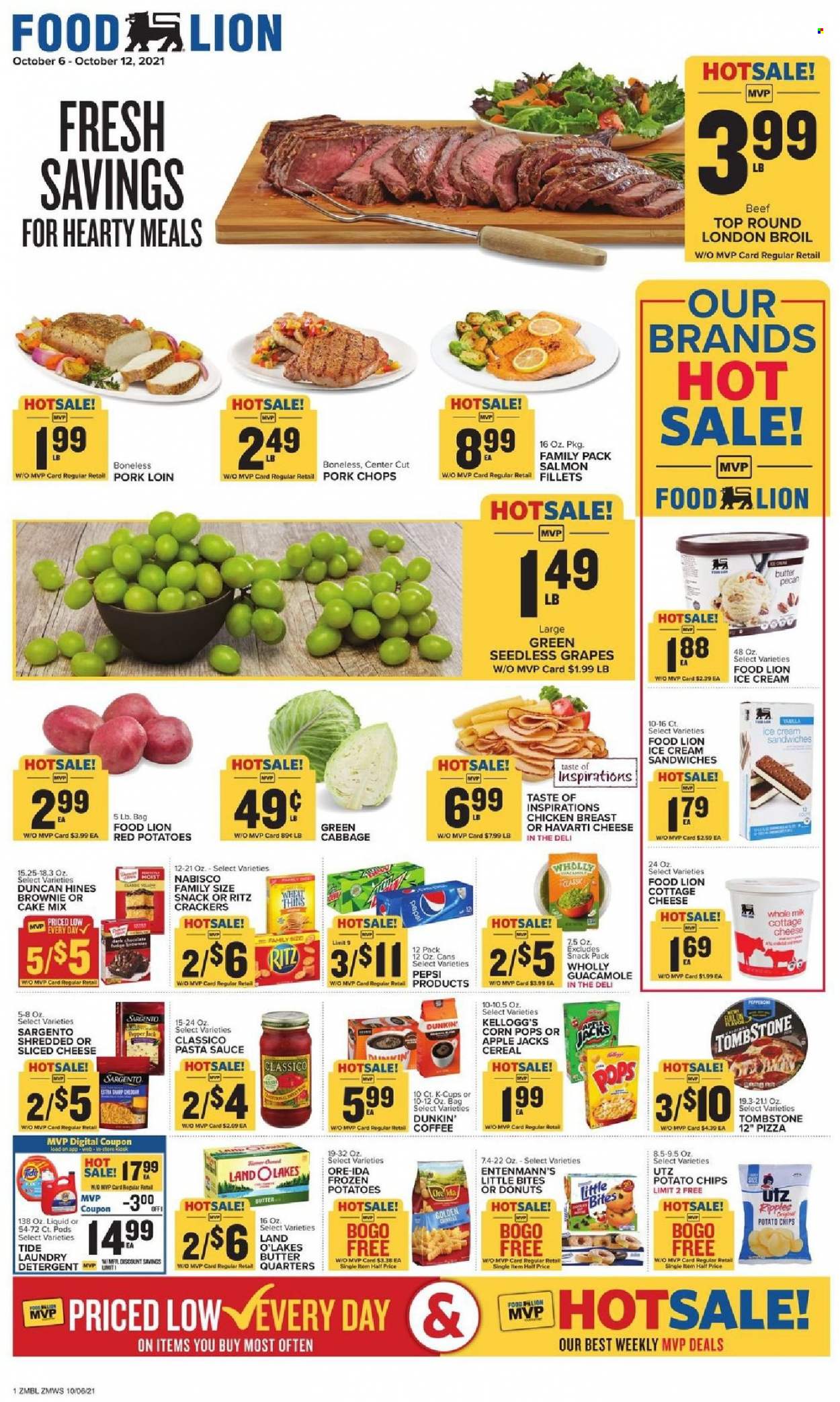 Food Lion ad - 10/06/2021 - 10/12/2021. Page 1