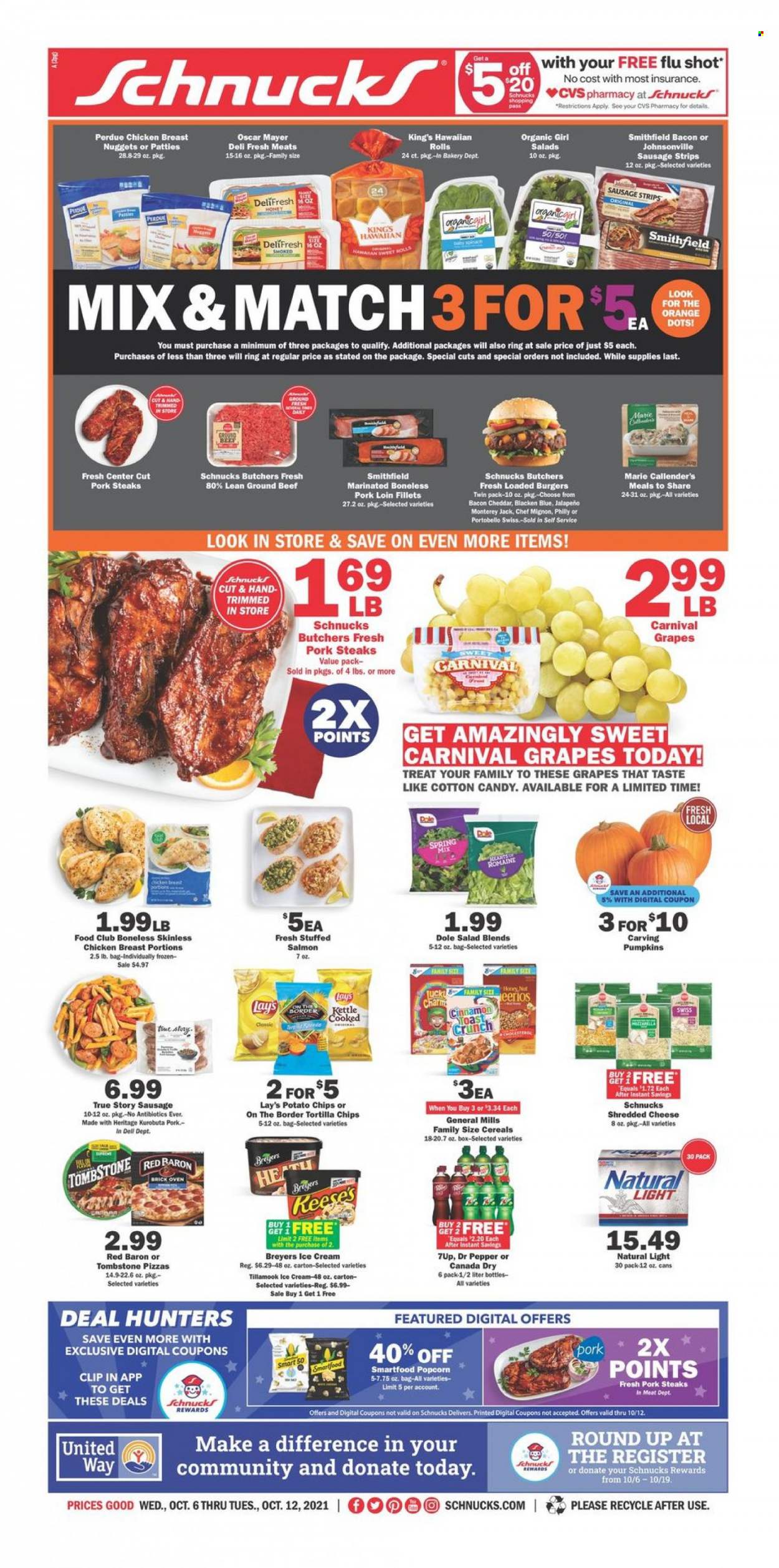 Schnucks ad - 10/06/2021 - 10/12/2021. Page 1