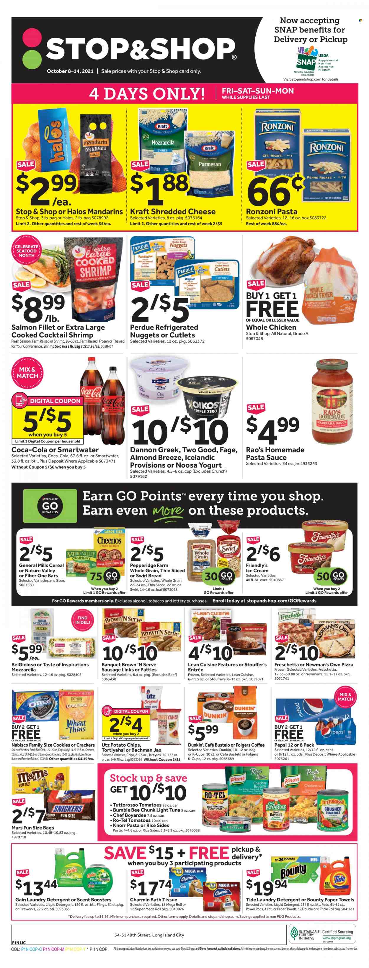 Stop & Shop ad - 10/08/2021 - 10/14/2021. Page 1