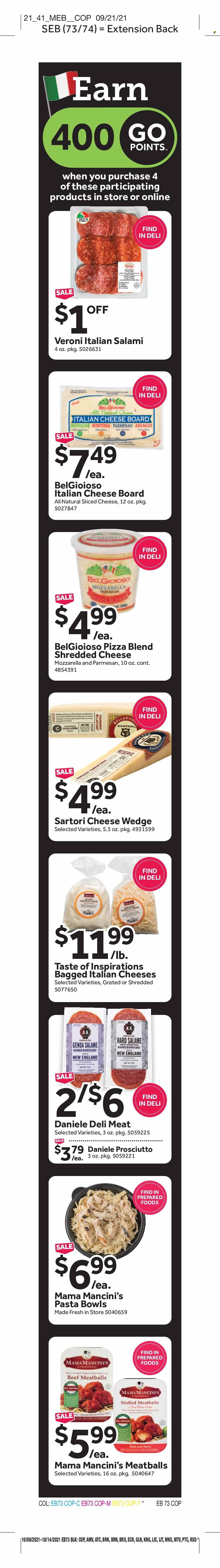 Stop & Shop ad - 10/08/2021 - 10/14/2021. Page 9
