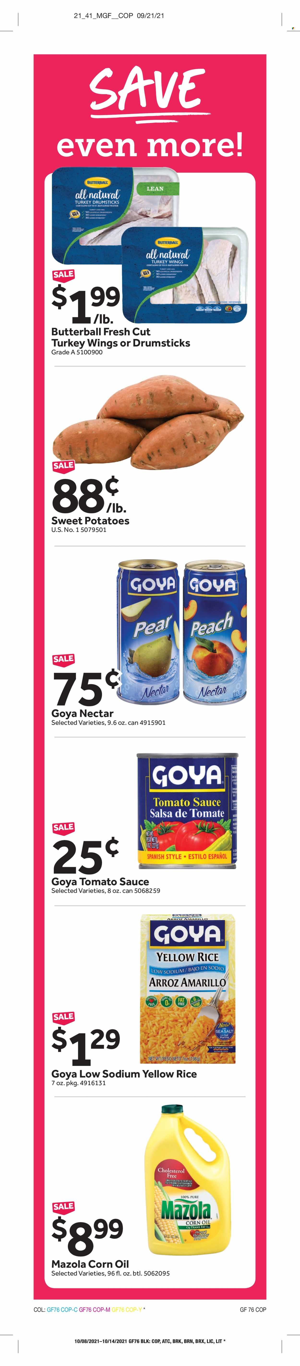 Stop & Shop ad - 10/08/2021 - 10/14/2021. Page 11