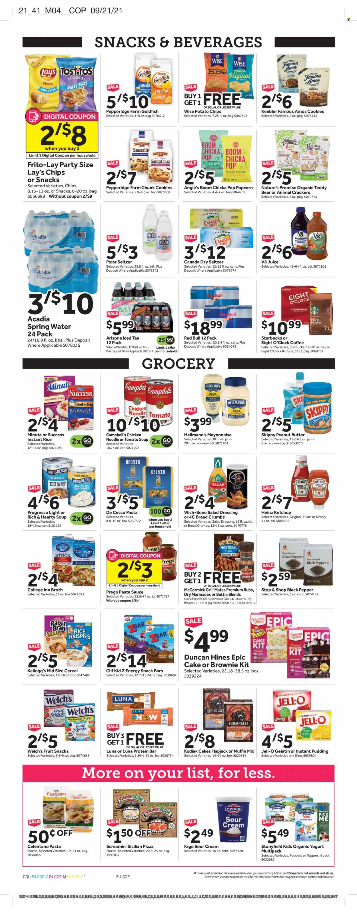 Stop & Shop ad - 10/08/2021 - 10/14/2021. Page 4