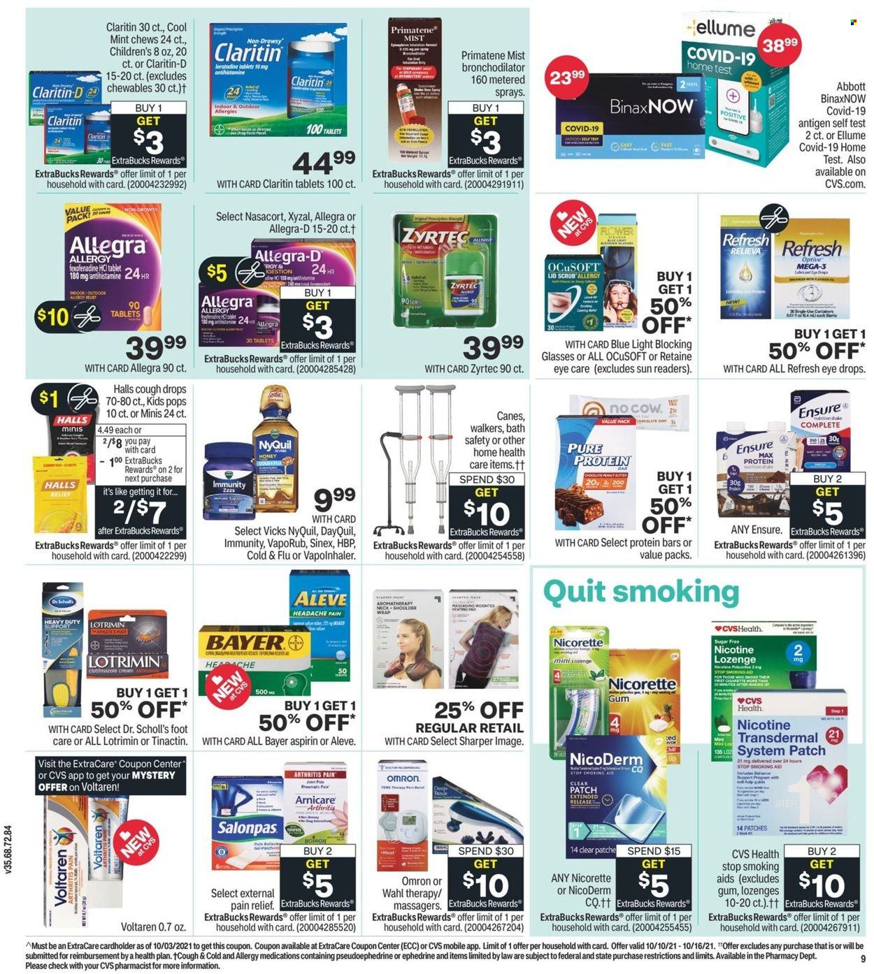 CVS Pharmacy ad - 10/10/2021 - 10/16/2021. Page 10