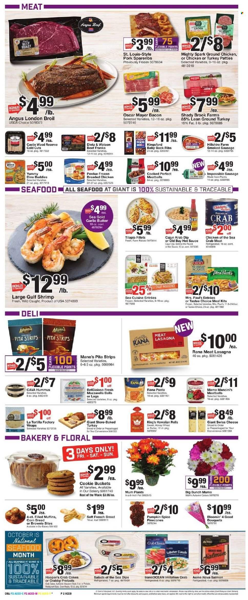 Giant Food ad - 10/08/2021 - 10/14/2021. Page 2