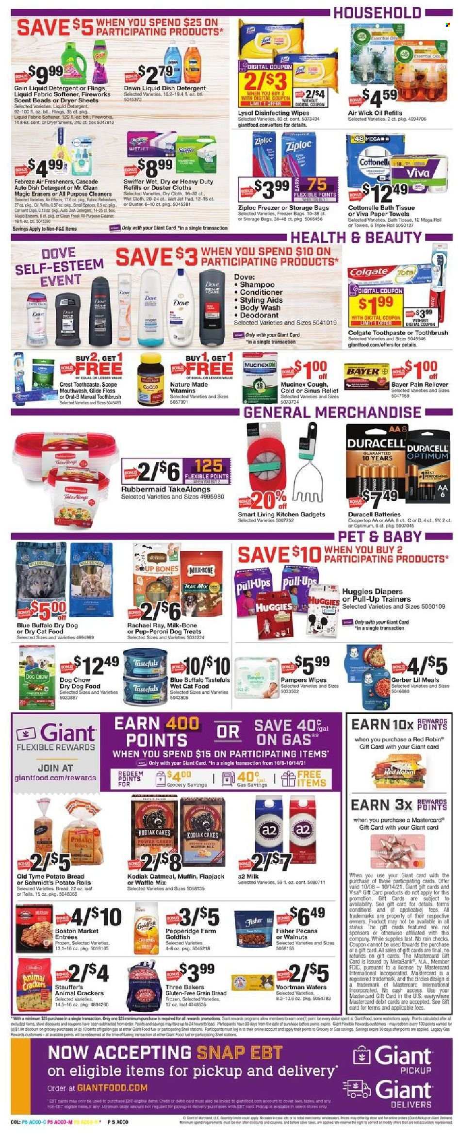 Giant Food ad - 10/08/2021 - 10/14/2021. Page 5