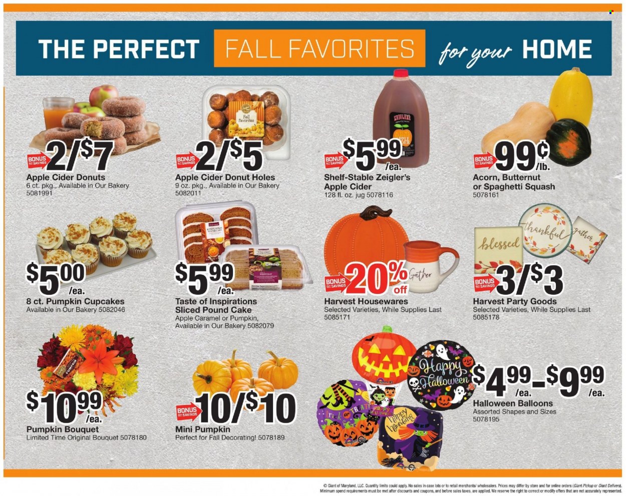 Giant Food ad - 10/08/2021 - 10/14/2021. Page 11