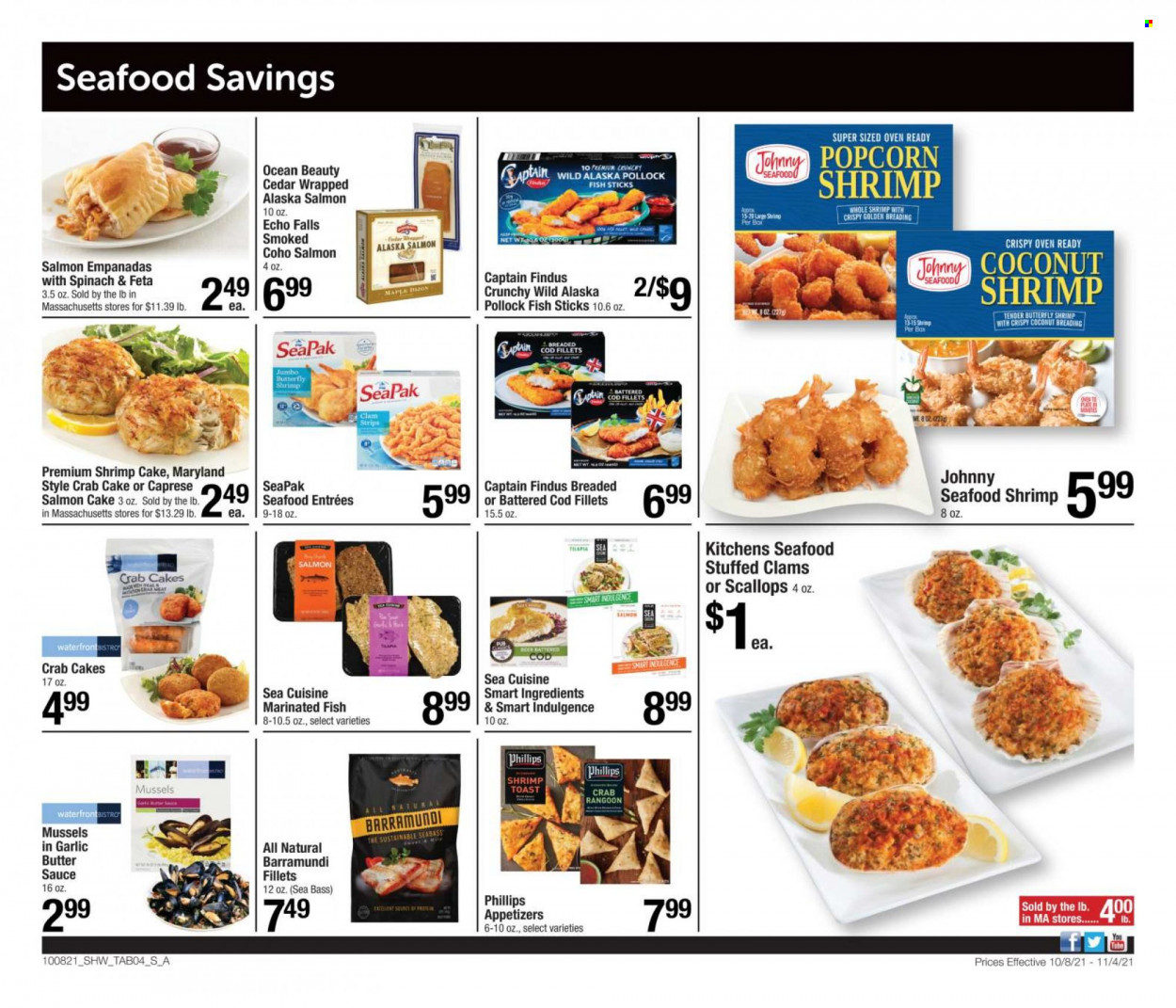 Shaw’s ad - 10/08/2021 - 11/04/2021. Page 4
