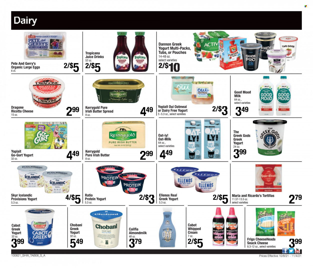 Shaw’s ad - 10/08/2021 - 11/04/2021. Page 8