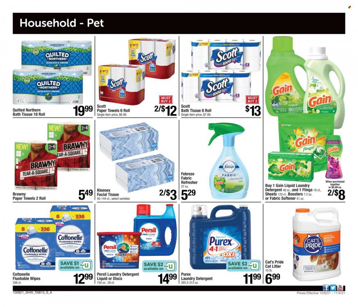 Shaw’s ad - 10/08/2021 - 11/04/2021. Page 15
