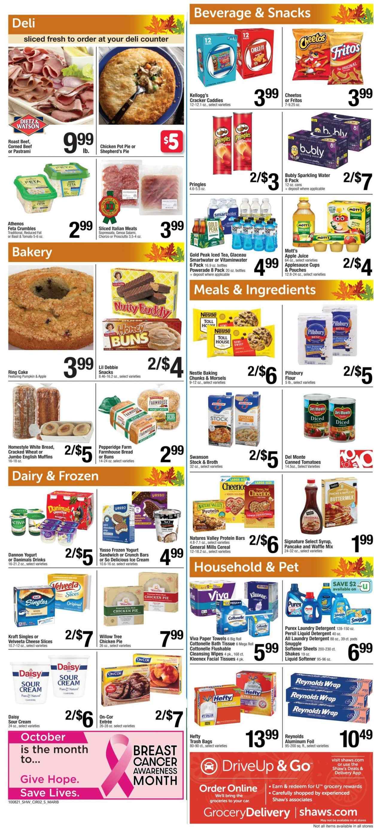 Shaw’s ad - 10/08/2021 - 10/14/2021. Page 2