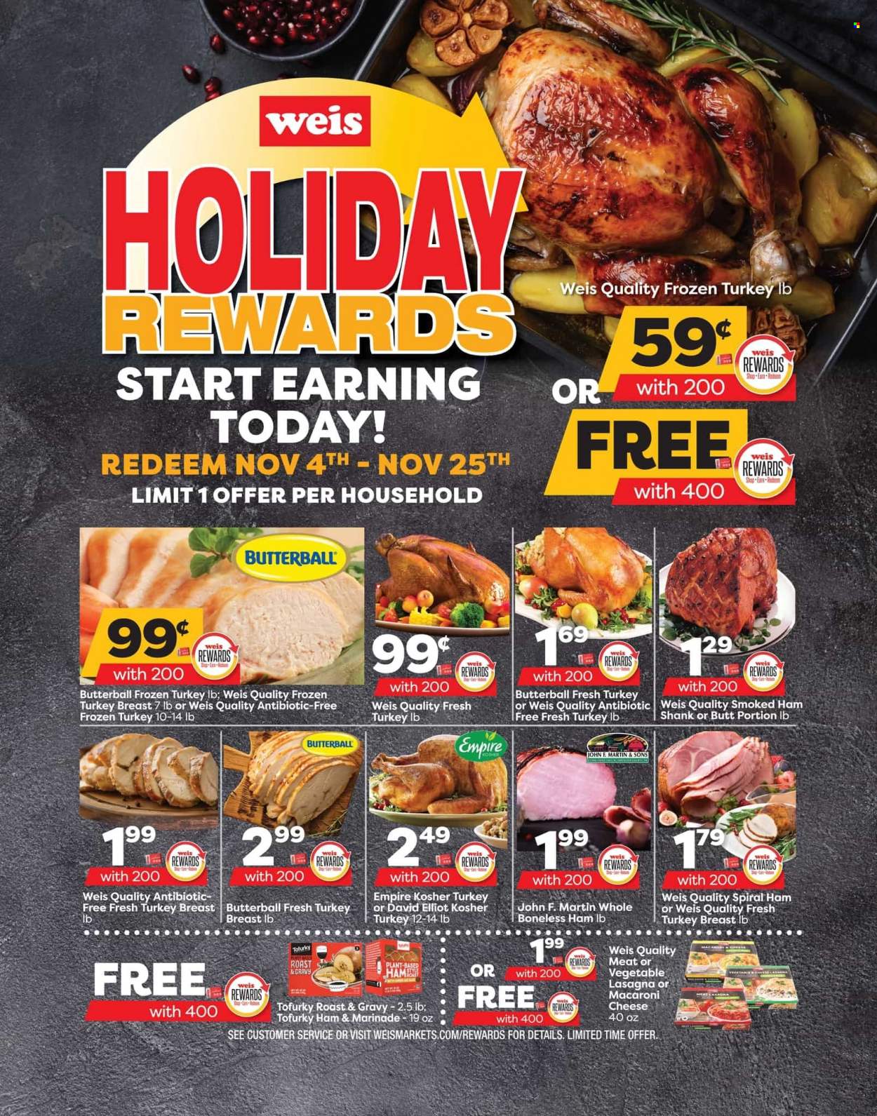Weis ad - 10/07/2021 - 11/25/2021. Page 1